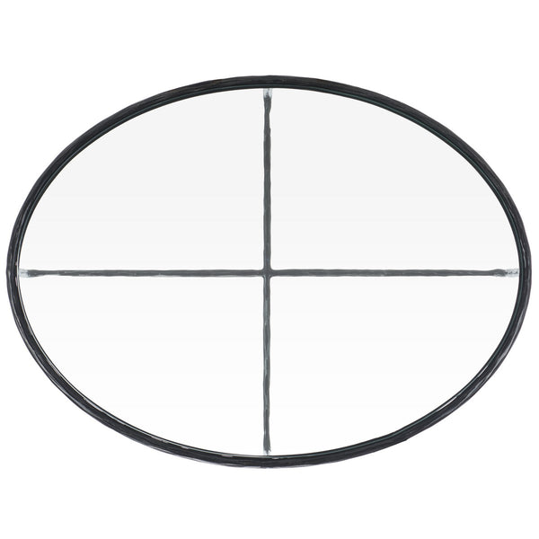 Safavieh Jessa Oval Metal Coffee Table Black SFV9521E