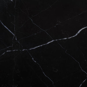 Safavieh Jessa Oval Coffee Table - Black Marble Top With Elegant Brass Finish & Slim Iron Frame Design Brass ,Black Metal ,Black Marble ,Wood Sfv9521f