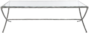Safavieh Debbie Rectangle Metal Coffee Table SFV9522B