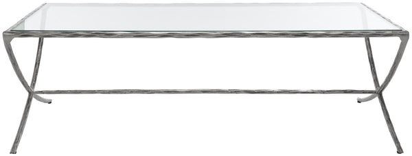 Safavieh Debbie Rectangle Metal Coffee Table SFV9522B