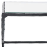 Safavieh Debbie Rectangle Metal Coffee Table Black SFV9522E