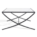 Safavieh Debbie Rectangle Metal Coffee Table Black SFV9522E