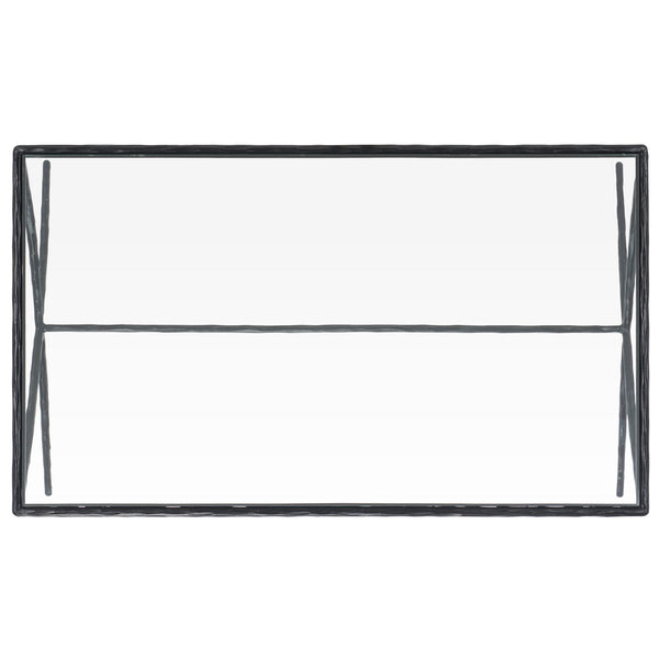 Safavieh Debbie Rectangle Metal Coffee Table Black SFV9522E