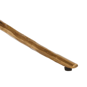 Safavieh Debbie Rectangular Black Marble Coffee Table With Elegant Brass Finish And Curved Metal Legs Brass ,Black Metal ,Black Marble ,Wood Sfv9522f