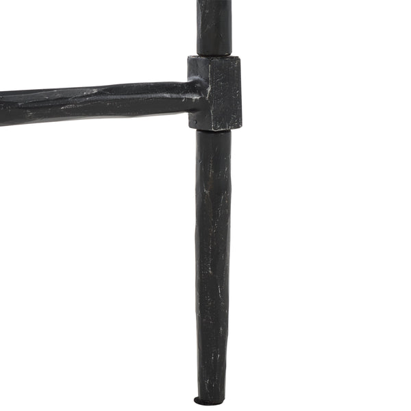 Safavieh Isabellina Metal And Marble Console Table – Elegant Brass And White Design For Timeless Appeal Black ,White Metal ,Marble Sfv9540b