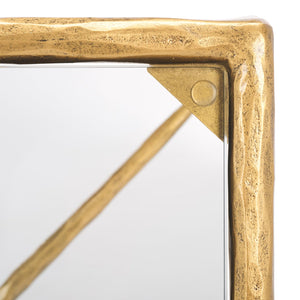 Safavieh Isabellina Metal And Glass Coffee Table - Exquisite Brass Design For Timeless Elegance And Style Brass ,Clear Metal ,Glass Sfv9541a