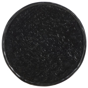 Safavieh Tanyarose Metal And Marble Accent Table - Chic Drink Holder For Modern Living Room Decor Black ,White Metal ,Marble Sfv9545a