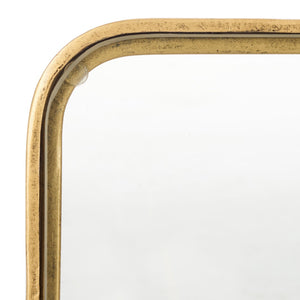 Safavieh VIKTOR Forged Metal Accent Table in Brass & Clear Glass - Stylish, Durable & Versatile Design SFV9547A