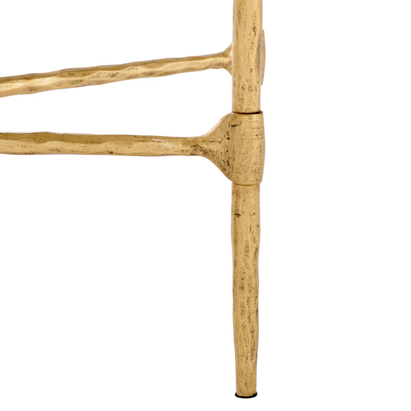 Safavieh Janowsky Metal & Marble Console Table - Brass And White Elegance For Chic Home Décor Centerpiece Brass ,White Metal ,Marble Sfv9550a