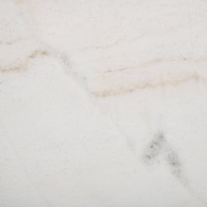 Safavieh Tauri Forged Metal Round Coffee Table - Elegant Glass Top With Sturdy Brass Base For Living Spaces Brass ,White Metal ,Marble Sfv9552c