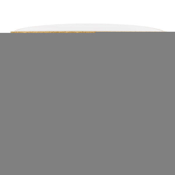 Safavieh Tauri Forged Metal Half Moon Console Table - Elegant Brass Finish With Clear Glass Top For Modern Homes Brass ,White Metal ,Marble Sfv9553c