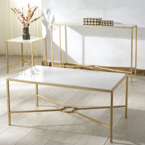 Safavieh Tauri Forged Metal Accent Table – Chic Brass Finish With Clear Glass Top For Elegant Home Decor Brass ,White Metal ,Marble Sfv9554c