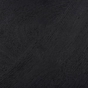 Safavieh Calhoun Round Wood Coffee Table Black SFV9705C