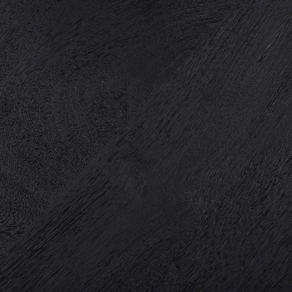 Safavieh Calhoun Round Wood Coffee Table Black SFV9705C