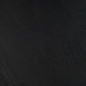 Safavieh Hope Round Wood Coffee Table XII23 Black Wood SFV9706A-2BX