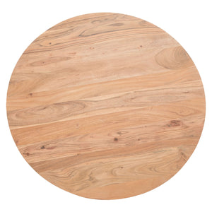 Safavieh Gabribella Round Wood Coffee Table XII23 Natural Wood SFV9709A-2BX