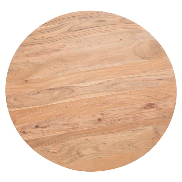 Safavieh Gabribella Round Wood Coffee Table XII23 Natural Wood SFV9709A-2BX