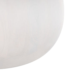 Safavieh Gabribella Round Wood Coffee Table XII23 White Wash Wood SFV9709B-2BX