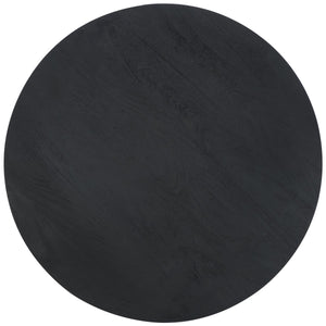 Safavieh Gabribella Round Wood Coffee Table Black SFV9709C-2BX