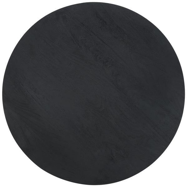 Safavieh Gabribella Round Wood Coffee Table Black SFV9709C-2BX