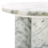 Safavieh Giabella 3 Leg Marble Accent Table White Marble SFV9715A-2BX