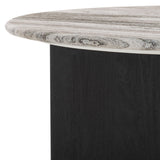 Safavieh Lauresse Round Marble Top Coffee Table SFV9723A-2BX