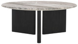 Lauresse Round Marble Top Coffee Table