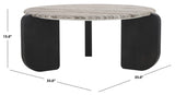 Safavieh Graelyn Marble Top Coffee Table SFV9724A-2BX