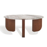 Safavieh Graelyn Marble Top Coffee Table SFV9724B-2BX