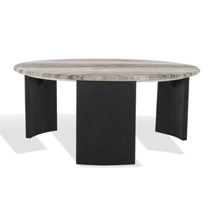 Safavieh Dannica Round Marble Top Coffee Table SFV9725A-2BX
