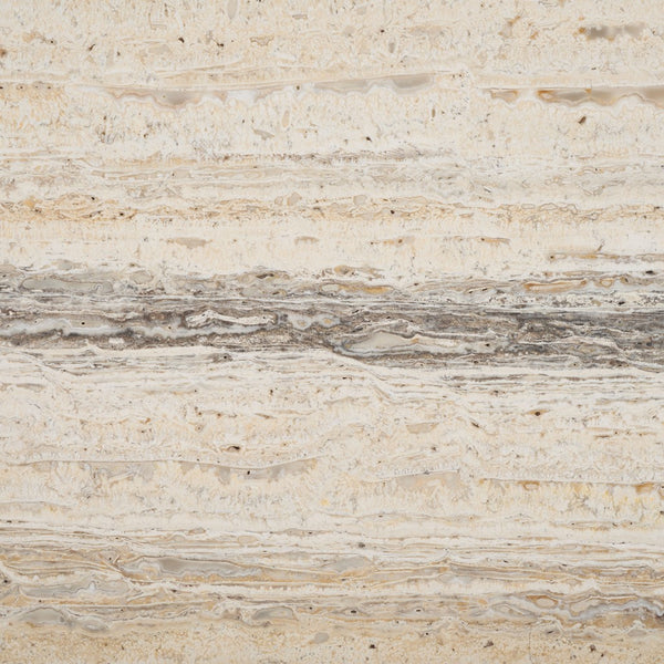 Safavieh Floris Travertine Top Nightstand Black / Travertine SFV9726A