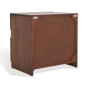 Safavieh Edithe Wood Nightstand Brown SFV9727A
