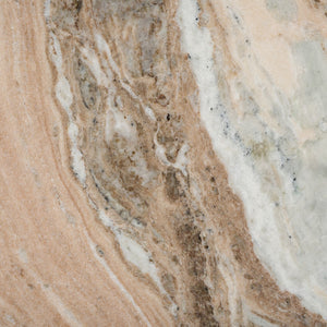 Safavieh Tylee Round Marble Top Coffee Table Brown / Natural SFV9729A-2BX