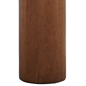 Safavieh Tylee Round Marble Top Coffee Table Dark Brown / Natural SFV9729C-2BX