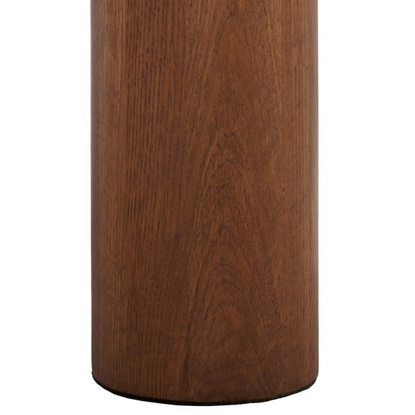 Safavieh Tylee Round Marble Top Coffee Table Dark Brown / Natural SFV9729C-2BX