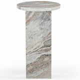 Devlin Marble Drink Table