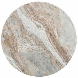 Safavieh Devlin Marble Drink Table Brown SFV9734A