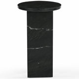 Safavieh Devlin Marble Drink Table Black SFV9734C