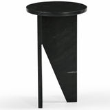 Safavieh Devlin Marble Drink Table Black SFV9734C