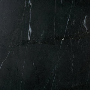 Safavieh DEVLIN Marble Drink Table - Luxe Accent Piece for Modern Spaces, Ideal for Beverages and Decor Black SFV9734C