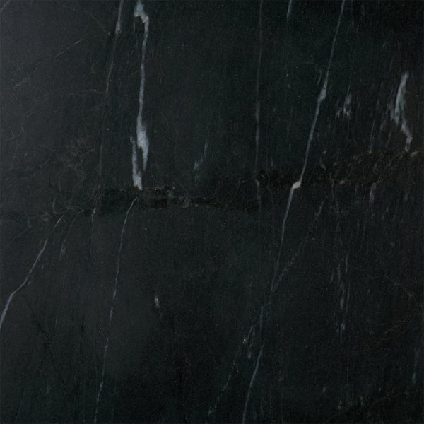 Safavieh DEVLIN Marble Drink Table - Luxe Accent Piece for Modern Spaces, Ideal for Beverages and Decor Black SFV9734C