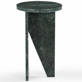 Safavieh Devlin Marble Drink Table Green SFV9734E