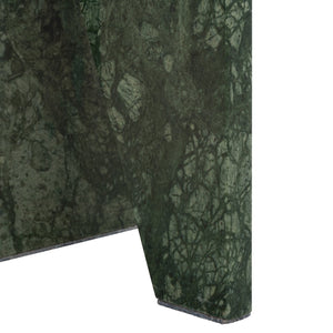 Safavieh DEVLIN Marble Drink Table - Luxe Accent Piece for Modern Spaces, Ideal for Beverages and Decor Green SFV9734E