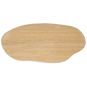 Safavieh Celestyn Coffee Table: Elegant Acacia Wood Design With Luxurious Top, Perfect For Stylish Living Rooms Travertine ,Walnut Travertine ,Wood Sfv9737a-2bx