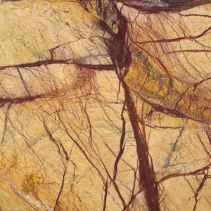 Safavieh Adriano 2 Leg Marble Accent Table Beige ,Brown Marble, Marble Sfv9739A