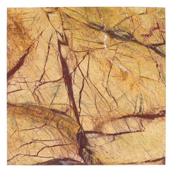 Safavieh Adriano 2 Leg Marble Accent Table Beige ,Brown Marble, Marble Sfv9739A