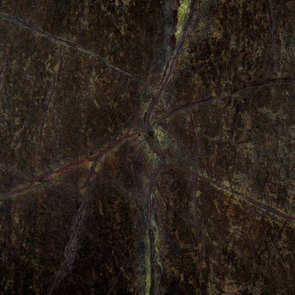 Safavieh Adriano 2 Leg Marble Accent Table Green ,Brown Marble, Marble Sfv9739B