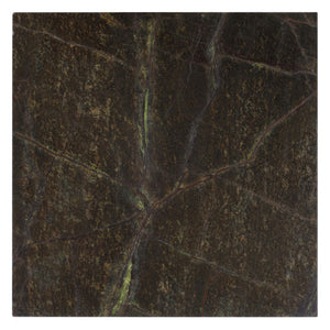 Safavieh Adriano 2 Leg Marble Accent Table Green ,Brown Marble, Marble Sfv9739B