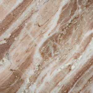 Safavieh Adriano 2 Leg Marble Accent Table White ,Brown Marble, Marble Sfv9739D