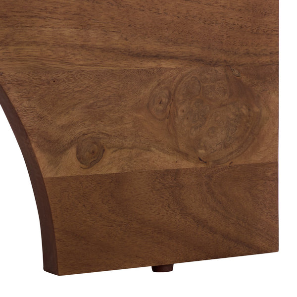 Safavieh Jaslina Marble Top Square Coffee Table - Elegant Dark Walnut & Brown Design For Chic Living Spaces Dark Walnut ,Brown Marble ,Wood Sfv9754a-2bx